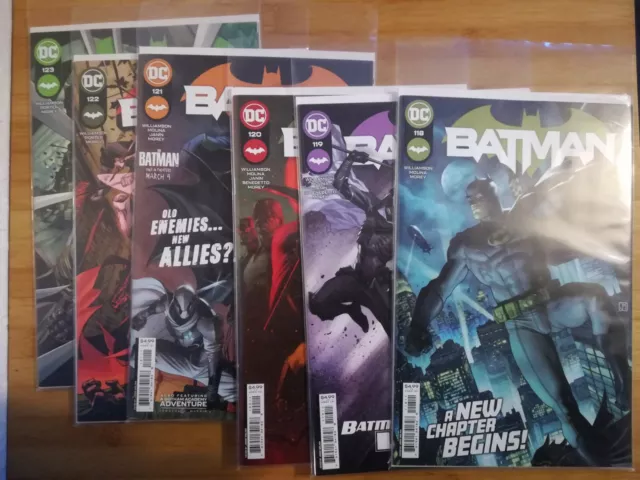 Batman #118 119 120 121 122 123  - The Abyss - Williamson - DC Comics 2022