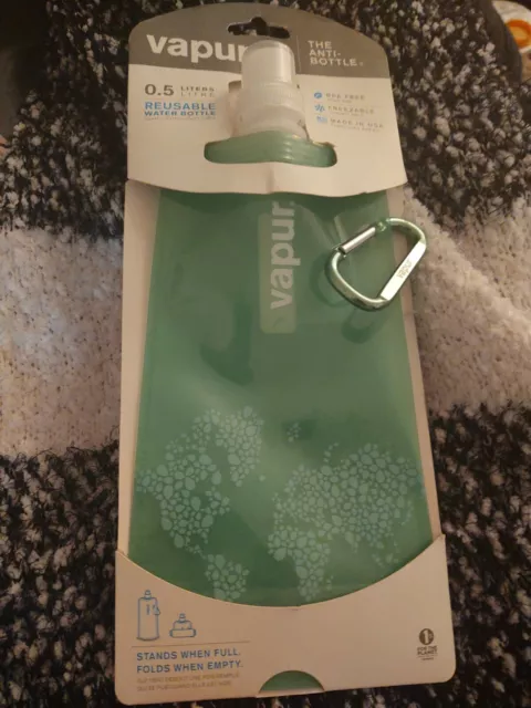 Green Vapur Reflex- The Anti-Bottle, .5L/18oz- NEW Green Vapur Reflex- The Anti-Bottle, .5L/18oz- NEW