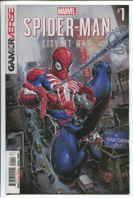 Marvel's Spider-Man: City At War #1 - Clayton Crain Main Cover - Marvel/2019