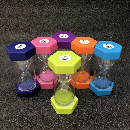 5 Minutes Sandglass Timer Sand Clock Hourglass Kitchen Timer Educational Toy