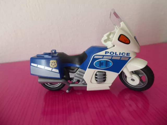 Moto de policier avec gyrophare 6923 PLAYMOBIL : la boîte à Prix