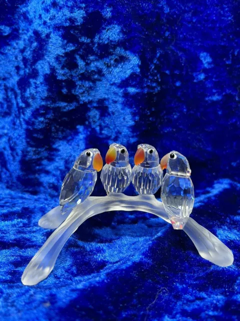 Swarovski Figur 199123 Lovebirds 10,5 cm Top Zustand