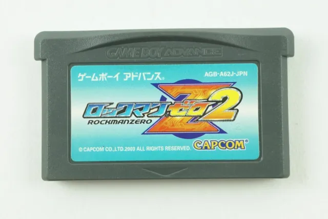 Rockman Zero 2 Megaman GBA Capcom Nintendo Gameboy Advance