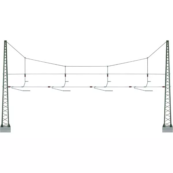 Viessmann 4163 Quertragwerk zum Überspannen von 4 Gleisen H0 + Neu