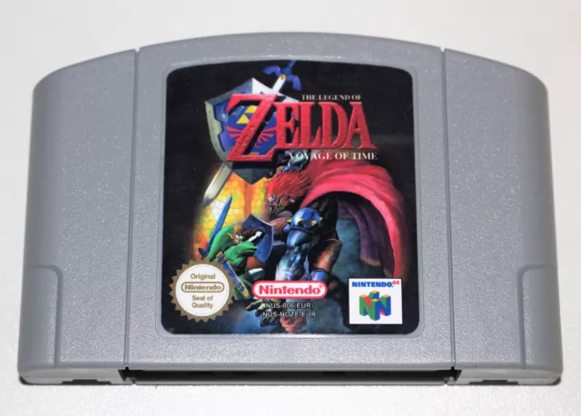 *PAL Version* The Legend of Zelda Voyager of Time English Game For N64