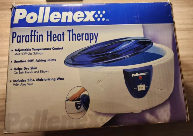 Pollenex Paraffin Heat Therapy PB2Q Waxing Warmer Arthritis Aches Wax/Liners