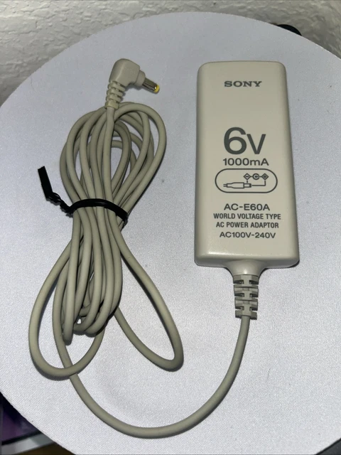 SONY AC-E60A 6V 1A Charger Transformer $90.03 - PicClick CA
