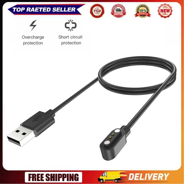 Magnetic Smart Watch Charger USB Charger Cable Cord for COLMI C60/C61/ I20