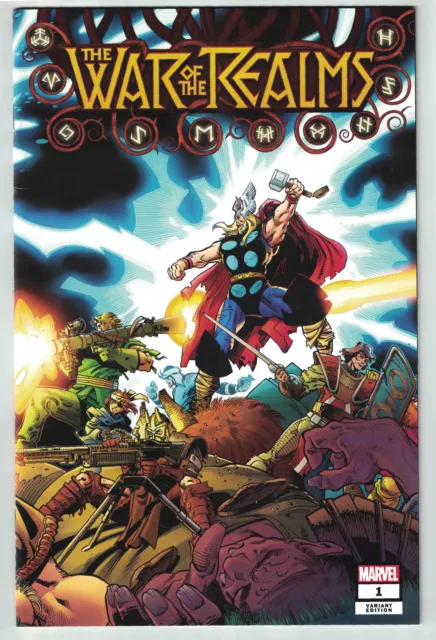 War of the Realms #1 1:200 Walt Simonson Wraparound Variant Marvel 2019 VF/NM