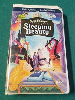 Walt Disney Sleeping Beauty Masterpiece Collection Clamshell VHS Limited