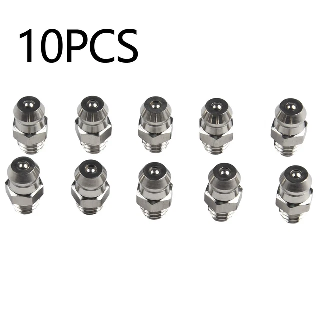 Arrache Roulement Sourcing Map 201 Acier Inox 45 Degré Graisse Raccord M6 X 1mm Filetage Hydraulique Graisse Montage Accèsoires, 5Pcs Kit De Crochetage Serrure