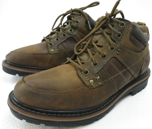 SKECHERS MEN MARCELO Topel Lace Up Boots Relaxed Fit Memory Foam. 63522. US 9.5 39.99 PicClick