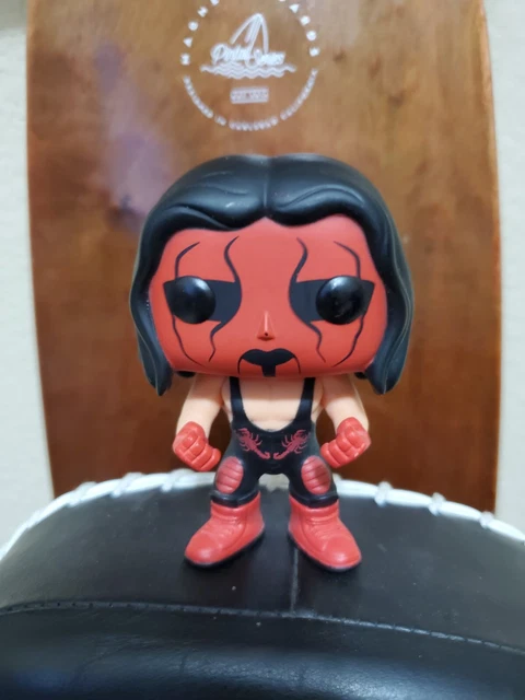 Funko POP! Wolfpac Sting Gamestop Exclusive #19 WWE Vaulted No Box OOB