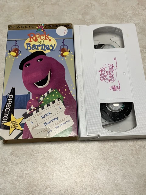 BARNEY - ROCK With Barney (VHS, 1992) DH EUR 12,22 - PicClick FR