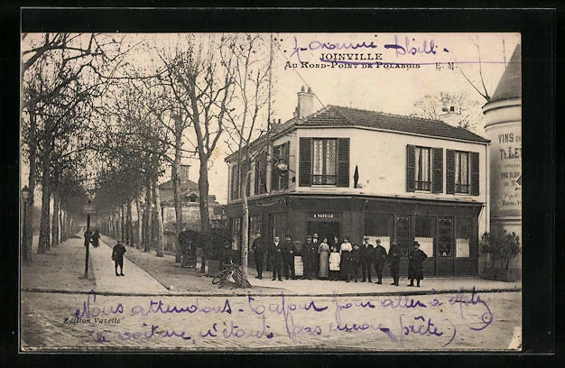 CPA Joinville-le-Pont, Au Rond-Point de Polangis
