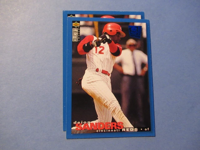 Pick From List Deion Sanders Cards Baseball Football Cowboys Reds Falcons