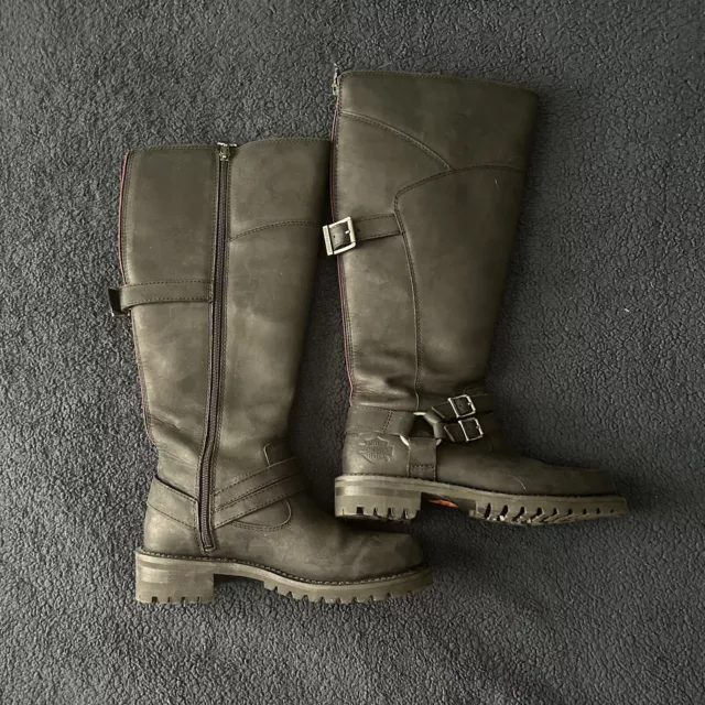 harley davidson boots womens 8