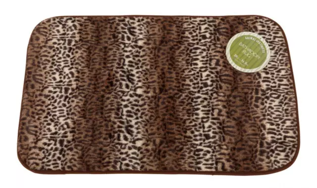 Animal Instincts Collection Bathroom Floor Mat Rug 20 x 31.5 Multiple Styles