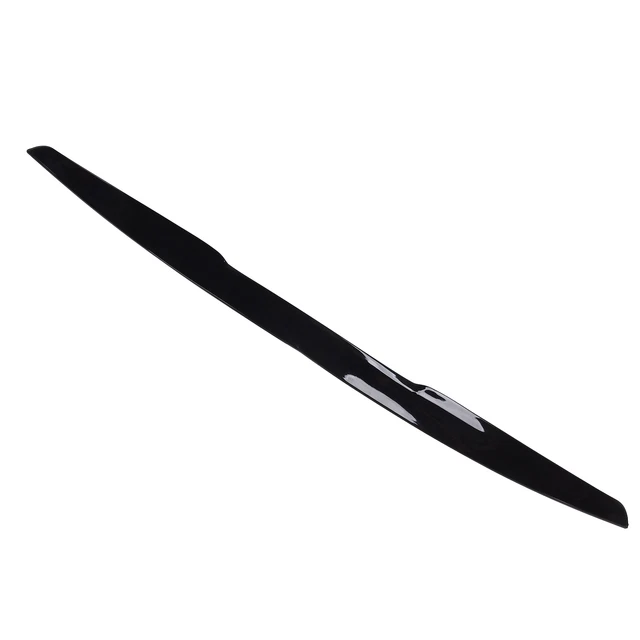Nuovo spoiler bagagliaio tetto posteriore coda labbra gomma nero lucido anti UV universale