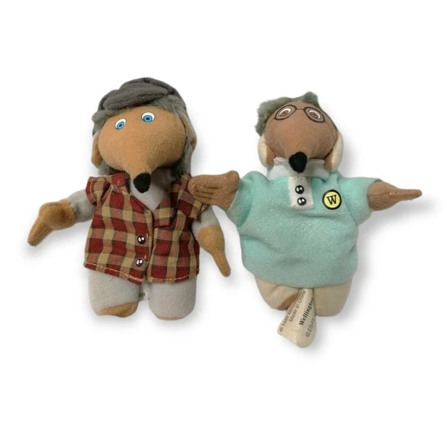 Wombles Bungo & Wellington McDonald's Happy Meal Spielzeug 1999