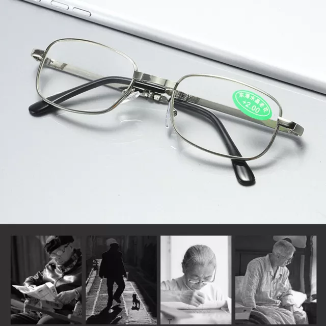 Occhiali da lettura cristalli pieghevoli comodi vecchi occhiali da lettura occhiali presbionici