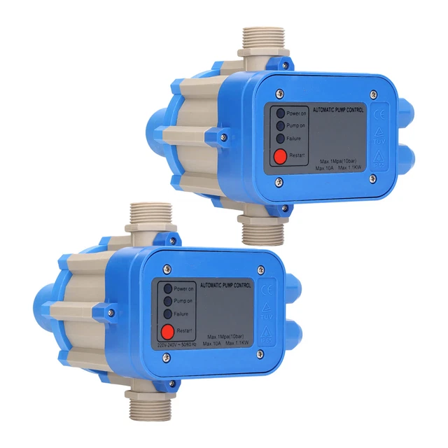 Interruttore automatico controllo pressione pompa acqua 1,5 bar - 3,0 bar 110 V-120 V 220 V-240 V