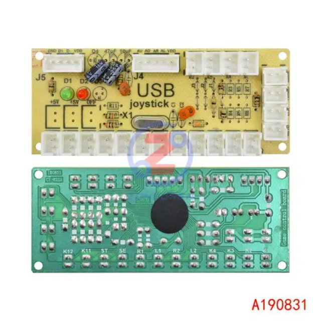 [Arcade USB Encoder PC 5Pin Joystick MAME + Drucktastenkabel