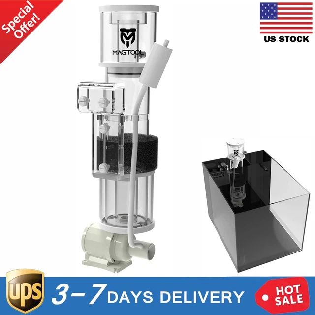 ✅ Aquarium Mini AIO Tank Protein Skimmers for 35-45Gallon All in One Reef Tank ✅
