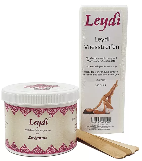 SET: Leydi Zuckerpaste Supersoft 750g - Haarentfernung Sugaring ohne Erwärmen!