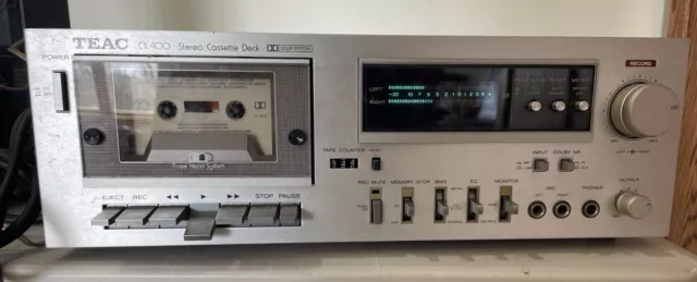 Vintage Teac CX400 Stereo Cassette Deck