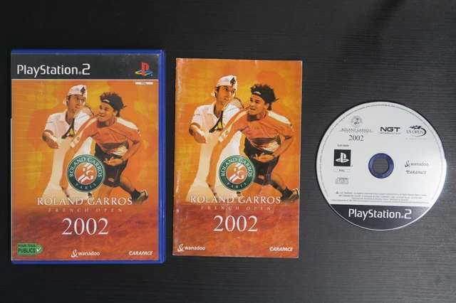 Jeu PS2 Roland Garros French Open 2003 - Version FR - Occasion Très Bon état