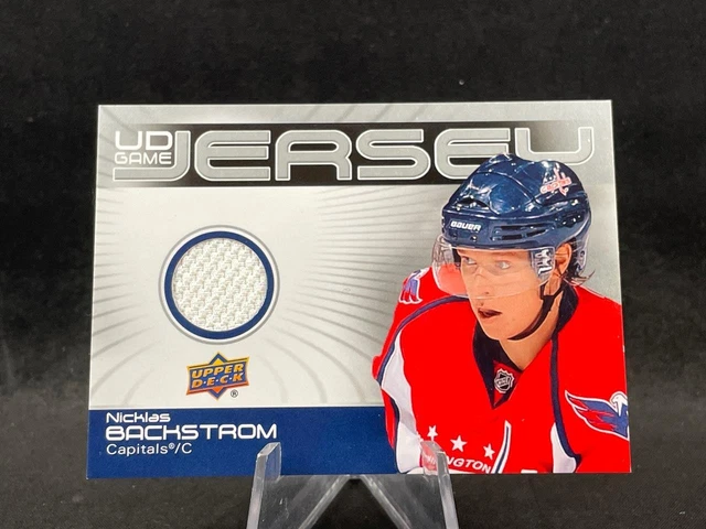 2010-11 Upper Deck Series 2 Nicklas Backstrom Gj2-Nb Ud Game Jersey Capitals