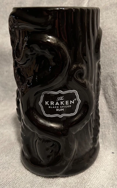 Tiki Mug Release The Kraken Black Spiced Rum Ceramic Tiki Mug