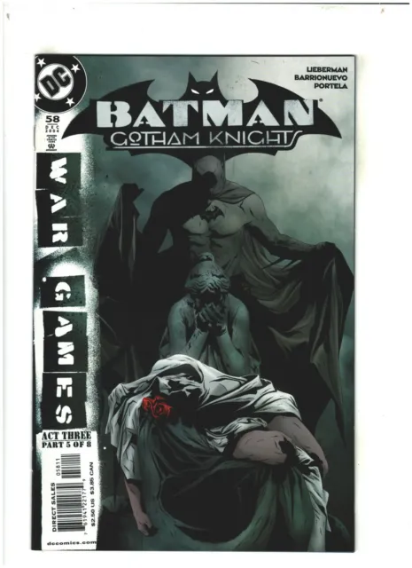 Batman Gotham Knights #58 NM- 9.2 DC Comics 2004 War Games, Spoiler app.