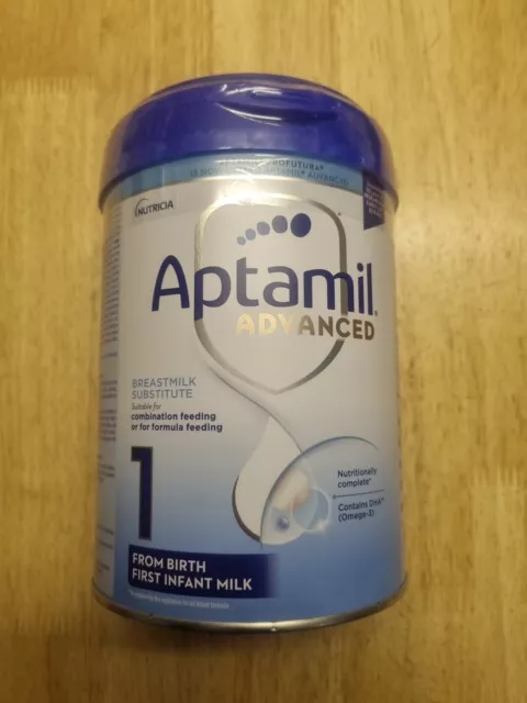 Aptamil Advanced 1 From Birth First Infant Milk  800g Date 03,04,05/2024