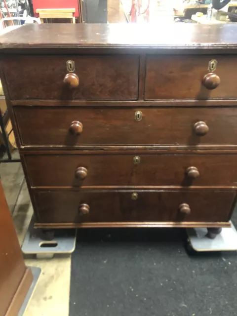 antique campaign chestdrawers