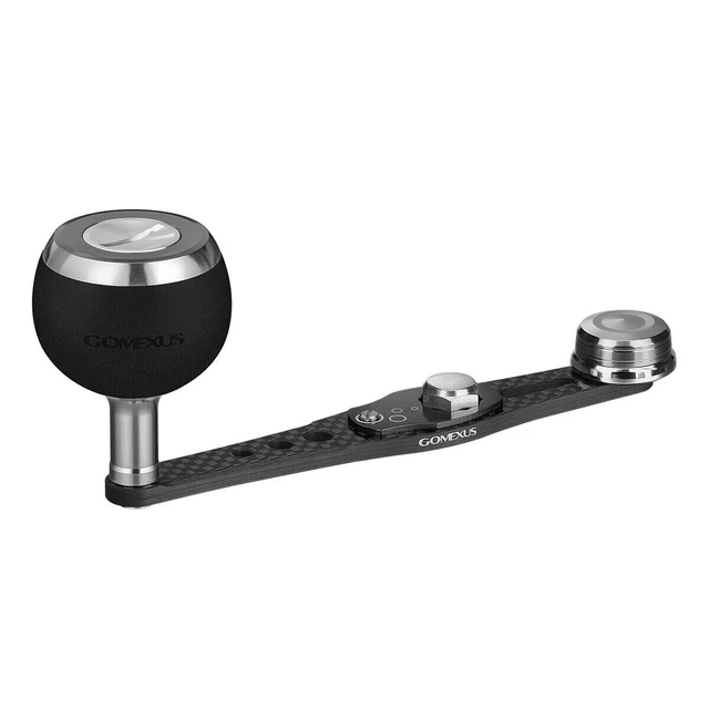 GOMEXUS CARBON POWER Handle 7x4mm for Abu Garcia Ambassadeur Daiwa Reel ...