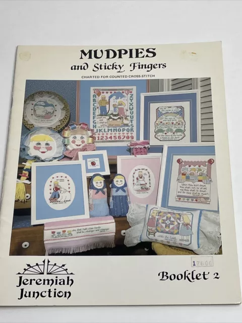 Jeremiah Junction Mudpies and Sticky Fingers  Cross Stitch Pattern