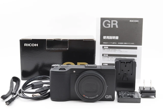 Ricoh GR 16.2MP Compact Digital Camera Shutter Count:23 [Near Mint+++] #865A