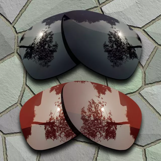 US Grey Black&Bronze Brown Polarized Lenses Replacement For-Oakley Dispatch 2