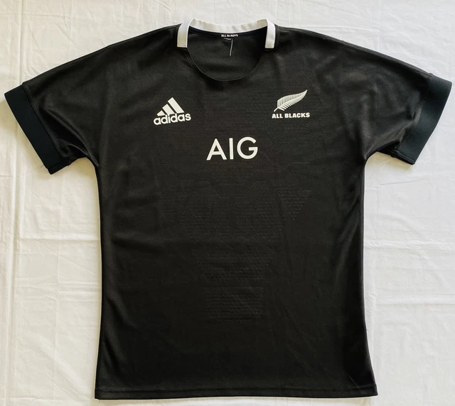 Maillot Vintage All Blacks 1999 - Adidas Taille L - Rugby Training Jersey