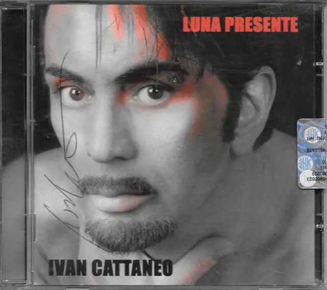 Ivan Cattaneo - Cd Con Autografo " Luna Presente "