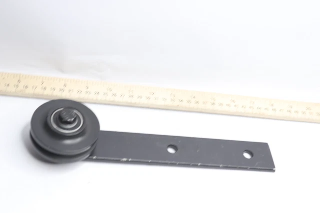Barn Door Roller Black 10-3/4" x 2-3/4"