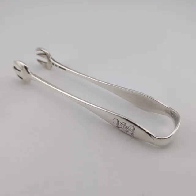 Towle Lafayette Sterling Silver Sugar Tongs - 4 3/4" - w/Monogram