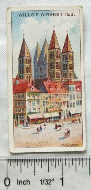 1915 Wills Gems of Belgian Architecture No. 49 Tournai, The Cathedral