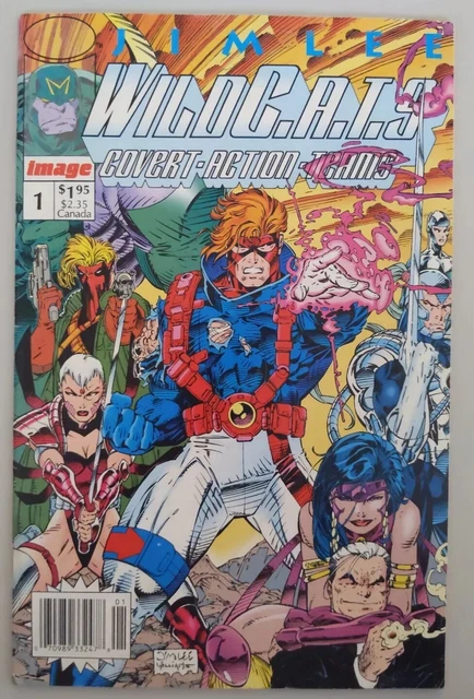 Wildcats Covert Action Teams #1 - Newsstand Variant! Jim Lee 1st App & Wildstorm