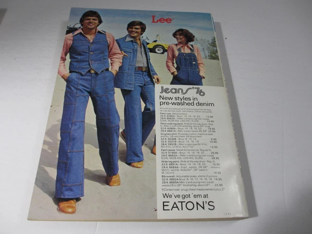 EATON'S SPRING & Summer catalog catalogue 1976 with wrapper Audio TOYS ...