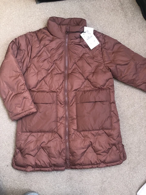 Cappotto trapuntato Zara nuovo con etichette Borgogna  taglia 10 anni