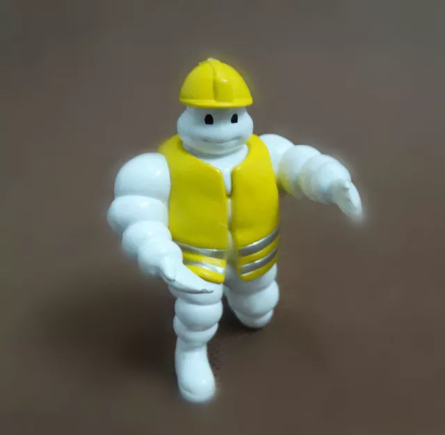 Michelin Man Bibendum Figure Doll mini figure 2" #Q3