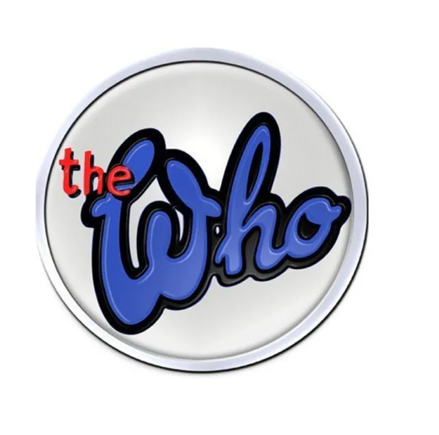 The Who logo 73 Logo Official collectable 1 cm Pin Badge